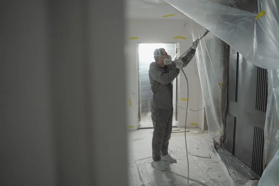 Spray Foam Removal Scarborough technician on site